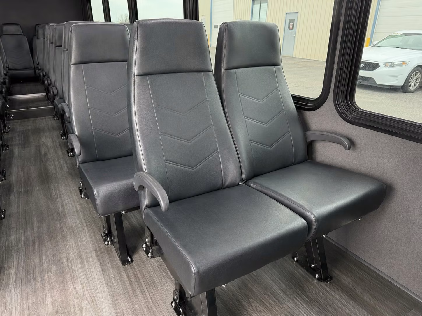 20 passenger minibus inside