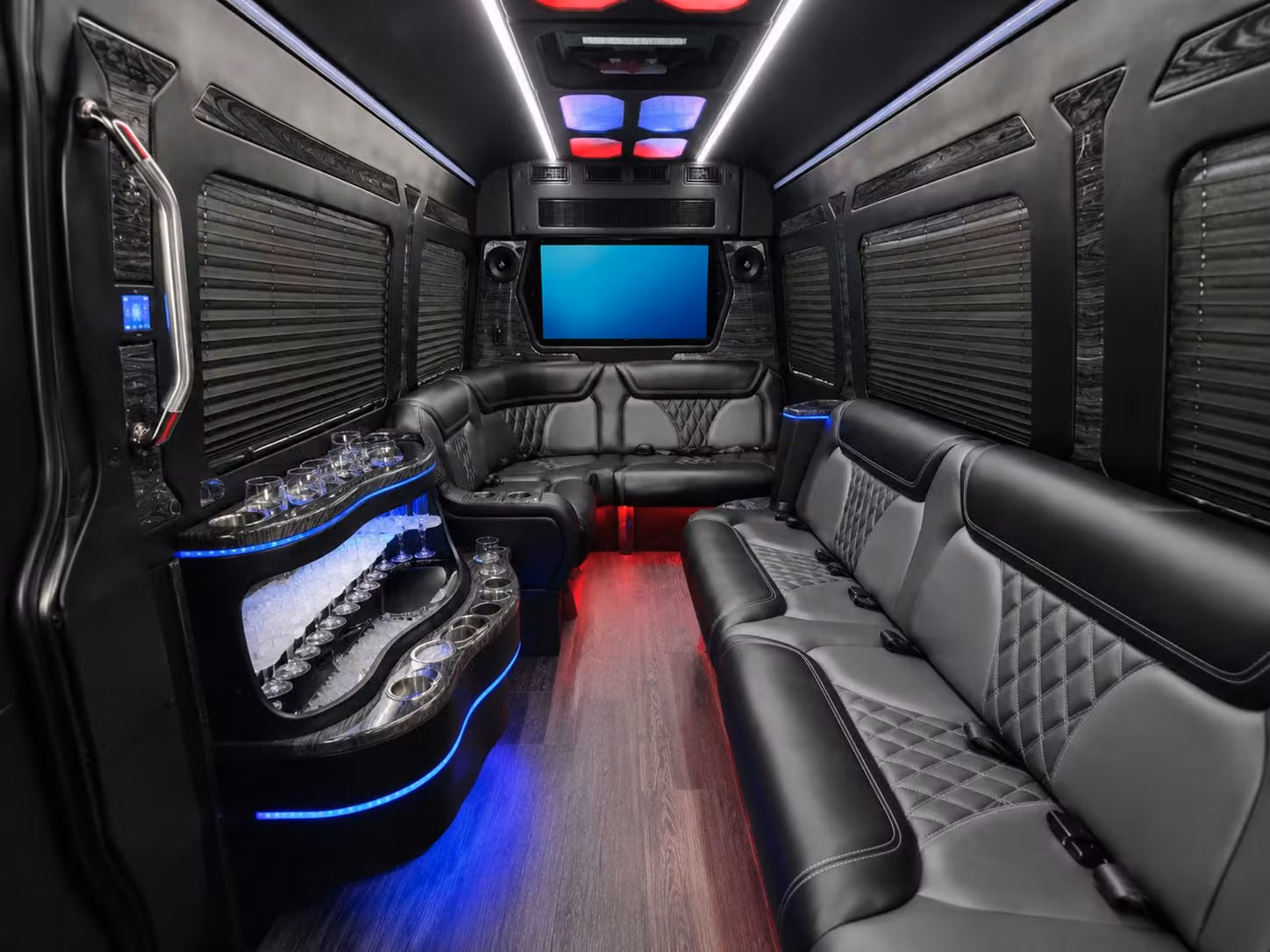multi stop concert and event shuttle transportation in wichita