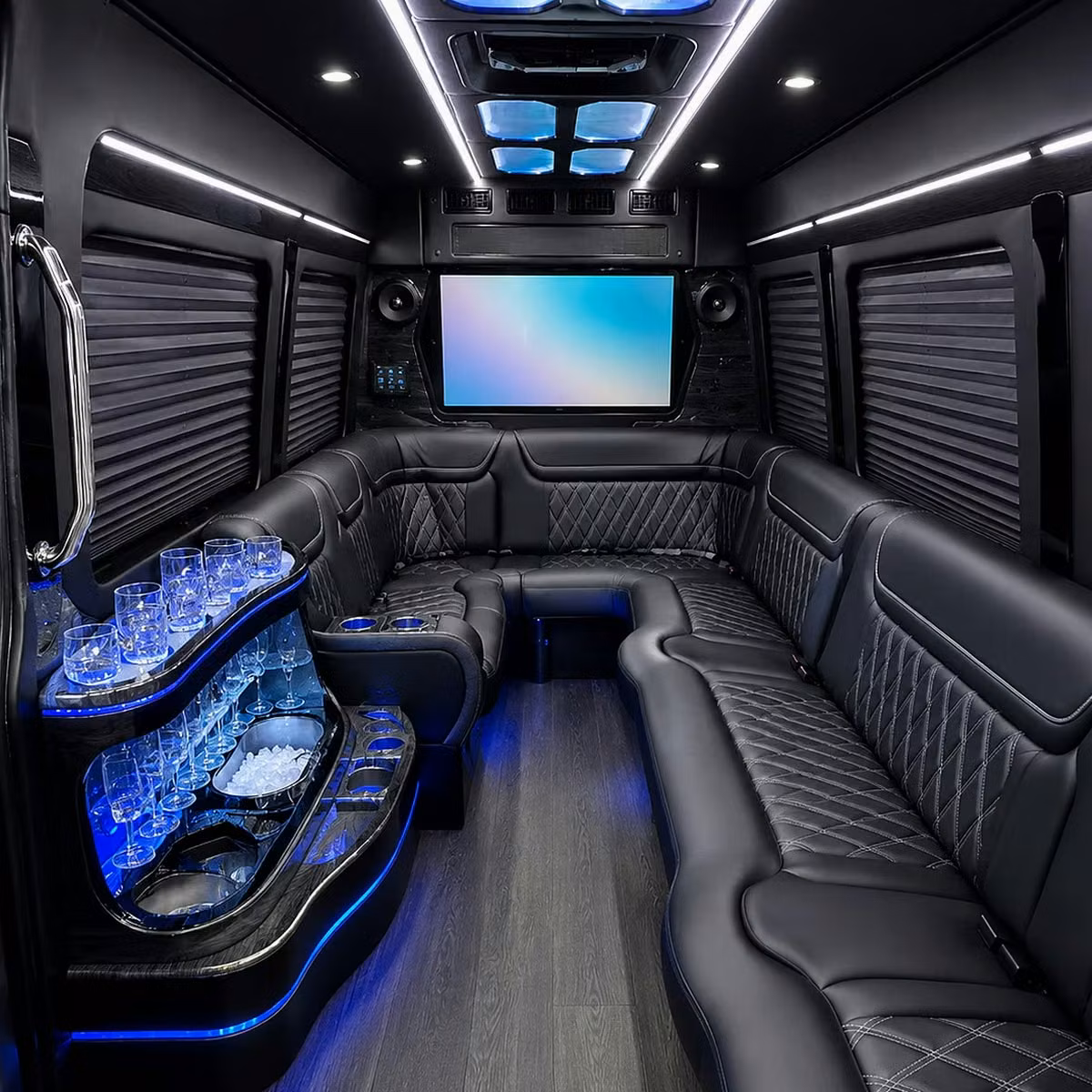 party bus interior